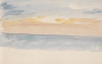 Il taccuino del Canale da Joseph Mallord William Turner